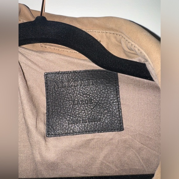 All Saints Suede Jacket - Picture 2 of 7